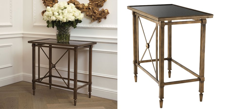Журнальный стол Eichholtz Side Table Balcony Журнальный стол Eichholtz Side Table Balcony - Loft-Concept в Барнауле