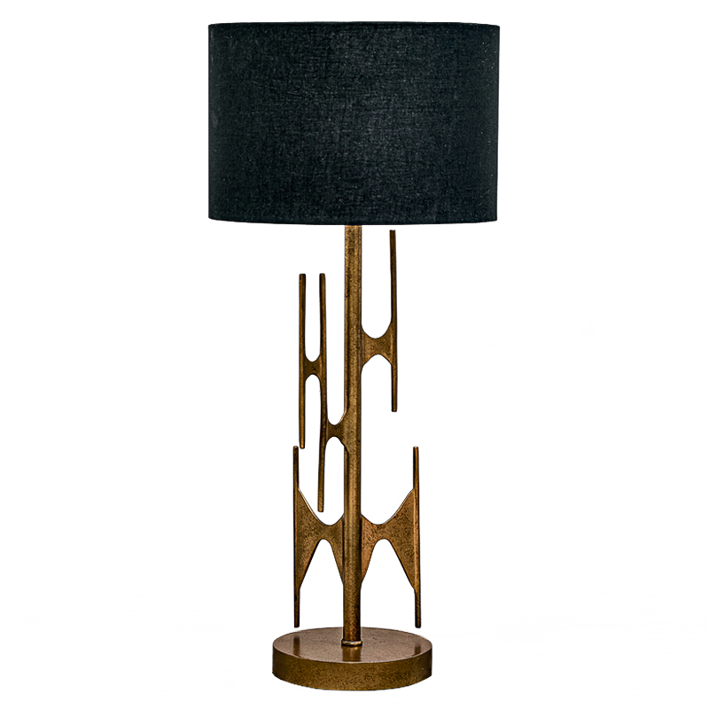 Настольная лампа Flabanico Table lamp Винтажная латунь Черный Настольная лампа Flabanico Table lamp Винтажная латунь Черный в Барнауле | Loft Concept