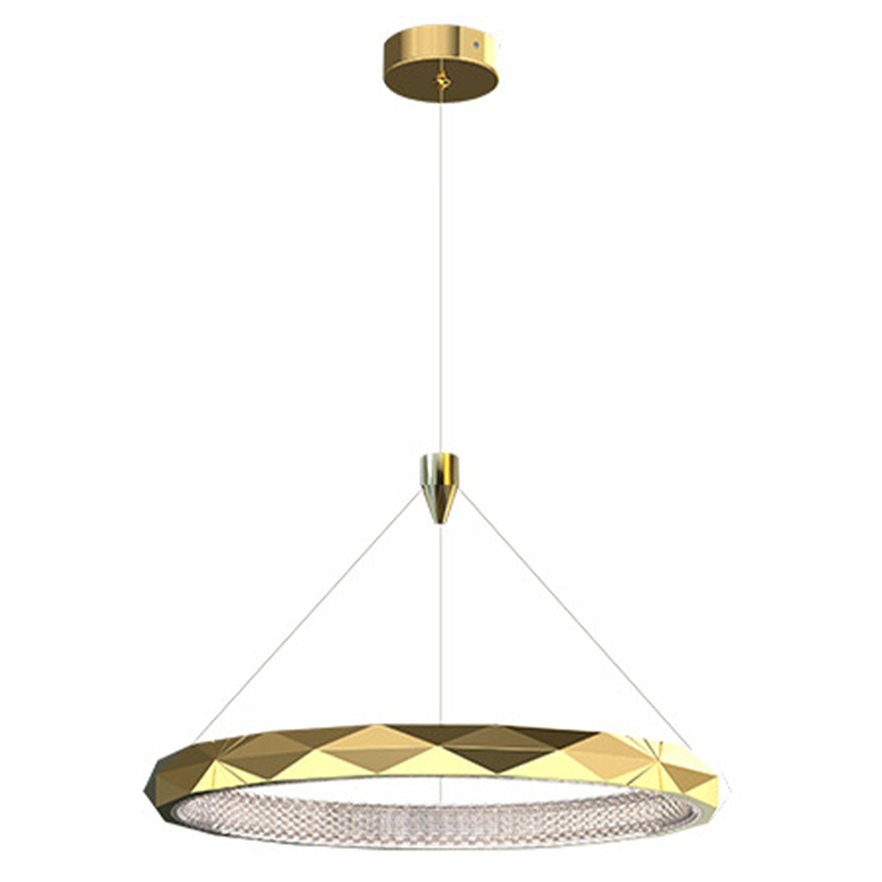 Люстра Horizontal Ring Gold Chandelier Золотой Люстра Horizontal Ring Gold Chandelier Золотой в Барнауле | Loft Concept