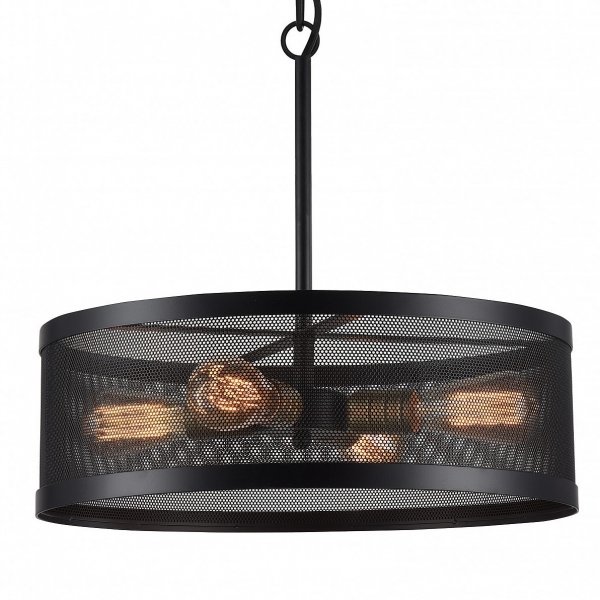 Люстра Nightwatch Chandelier Черный Люстра Nightwatch Chandelier Черный в Барнауле | Loft Concept