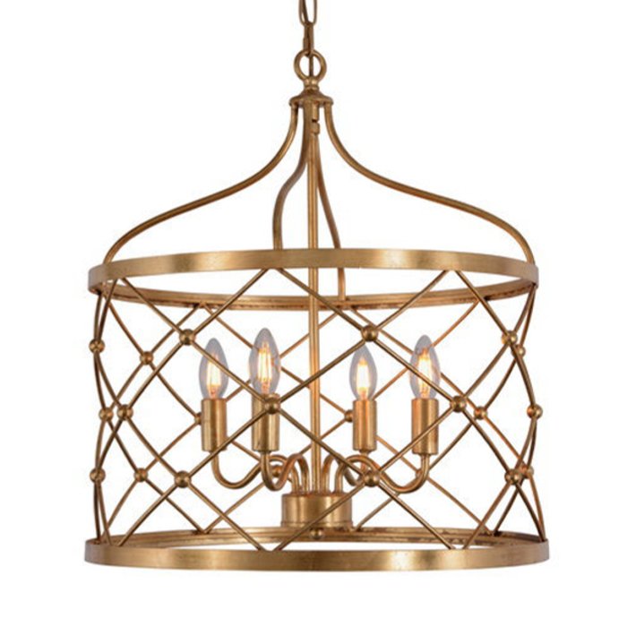 Подвесные светильники Lantern Golden Net L Pendant lamp Золотой Подвесные светильники Lantern Golden Net L Pendant lamp Золотой в Барнауле | Loft Concept