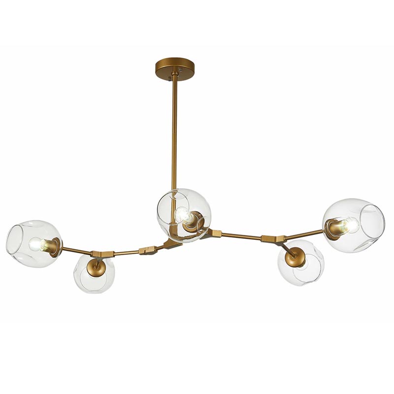Люстра Branching Bubble Chandelier 5 gold Золотой Люстра Branching Bubble Chandelier 5 gold Золотой в Барнауле | Loft Concept