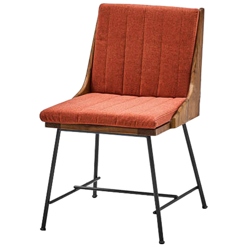 Стул Eoran Stool Коричневый Черный Коралловый Стул Eoran Stool Коричневый Черный Коралловый в Барнауле | Loft Concept