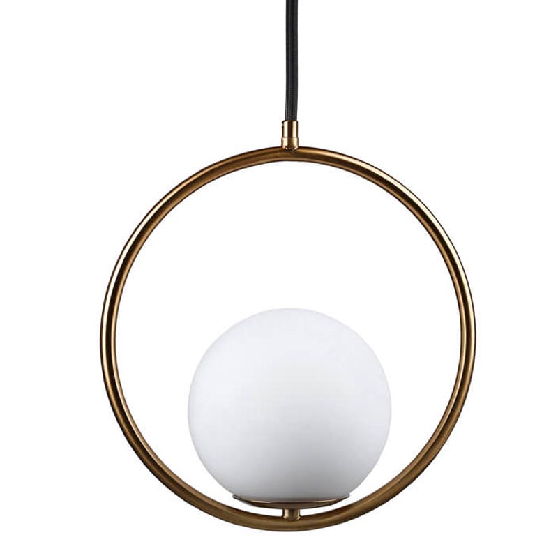 Подвесной светильник B.LUX C Ball circle copper Белый Медь Подвесной светильник B.LUX C Ball circle copper Белый Медь в Барнауле | Loft Concept