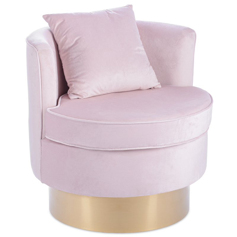 Кресло Cathal Chair Golden Belt Розовый пастельный Золотой Кресло Cathal Chair Golden Belt Розовый пастельный Золотой в Барнауле | Loft Concept