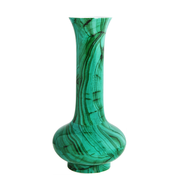 Ваза Malachite Vase vanessa Малахит Ваза Malachite Vase vanessa Малахит в Барнауле | Loft Concept