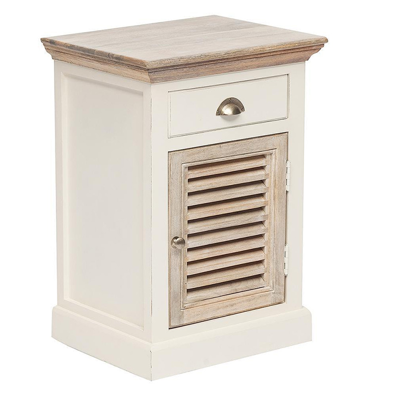 Тумба Edmon Nightstand Белый Древесина Тумба Edmon Nightstand Белый Древесина в Барнауле | Loft Concept