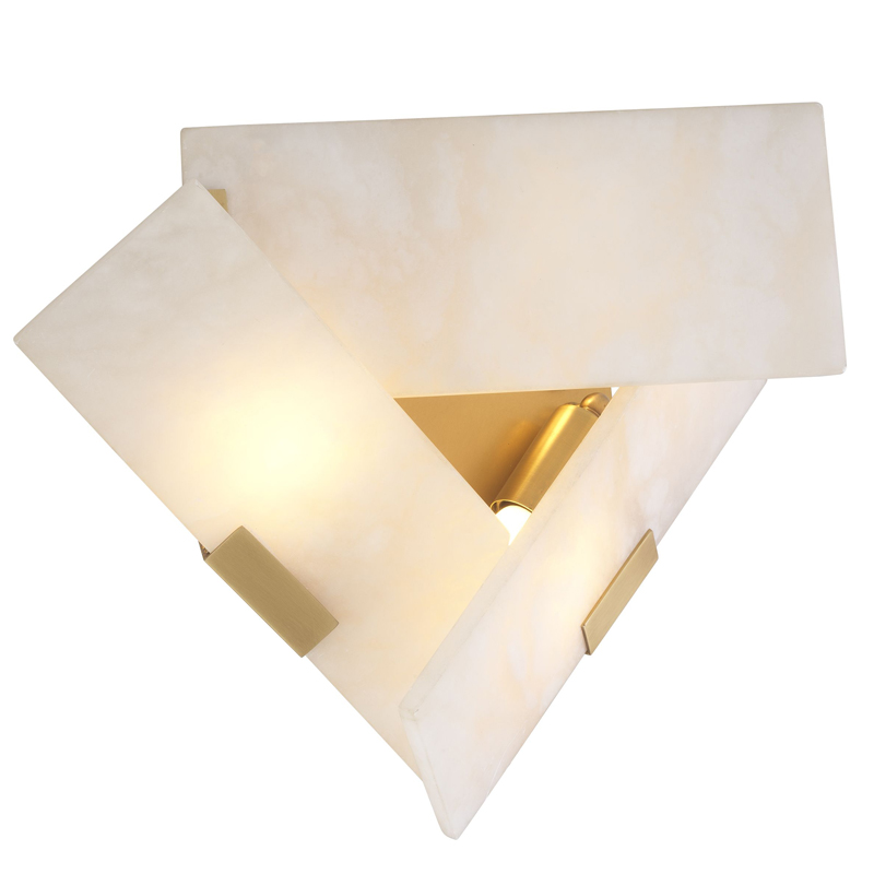 Бра Eichholtz Wall Lamp Bella Bianco Латунь Белый Бра Eichholtz Wall Lamp Bella Bianco Латунь Белый в Барнауле | Loft Concept