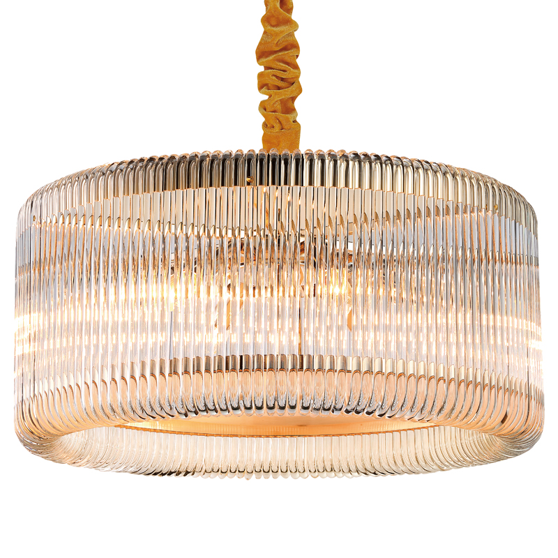 Люстра Lammert Chandelier 60 Глянцевое золото Прозрачный Люстра Lammert Chandelier 60 Глянцевое золото Прозрачный в Барнауле | Loft Concept