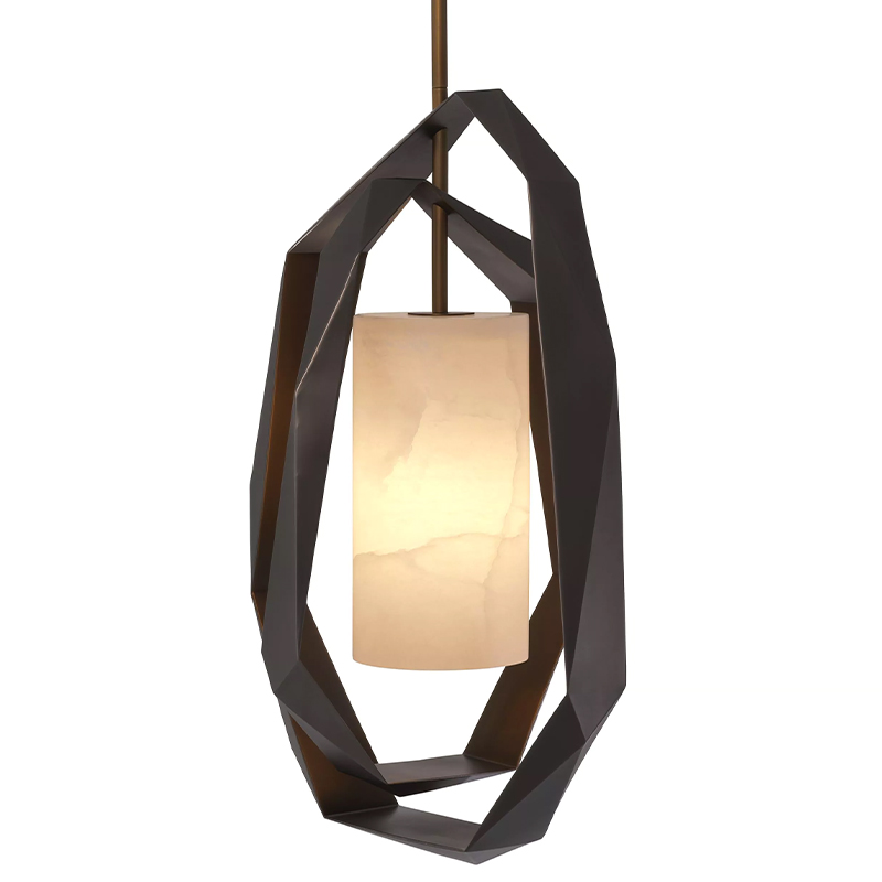 Подвесной светильник Eichholtz Chandelier Santos Double Бежевый Винтажная латунь Подвесной светильник Eichholtz Chandelier Santos Double Бежевый Винтажная латунь в Барнауле | Loft Concept