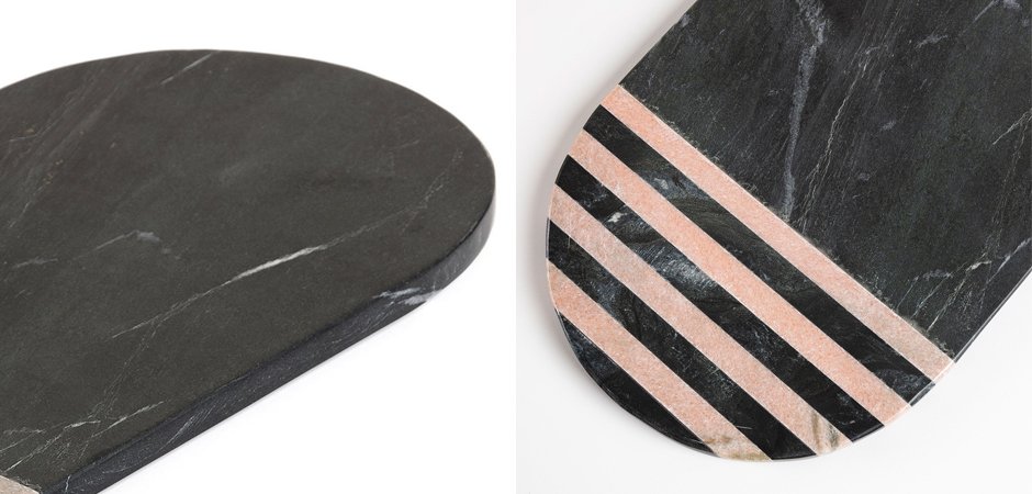 Разделочная доска Pink on Black Разделочная доска Pink on Black - Loft-Concept в Барнауле