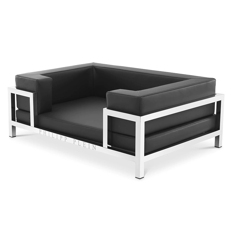 Лежанка для домашних животных Philipp Plein Dogbed High Conic XL Черный Никель Лежанка для домашних животных Philipp Plein Dogbed High Conic XL Черный Никель в Барнауле | Loft Concept