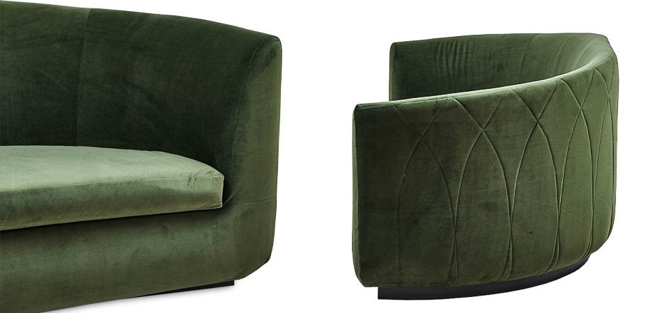 Диван Alessandro Sofa forest green Диван Alessandro Sofa forest green - Loft-Concept в Барнауле