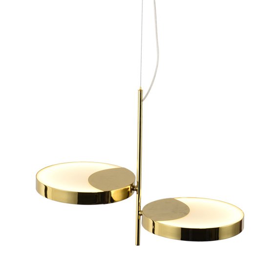 Люстра MM Lampadari Moonlight 7327/2 chandelier Золотой Белый Люстра MM Lampadari Moonlight 7327/2 chandelier Золотой Белый в Барнауле | Loft Concept
