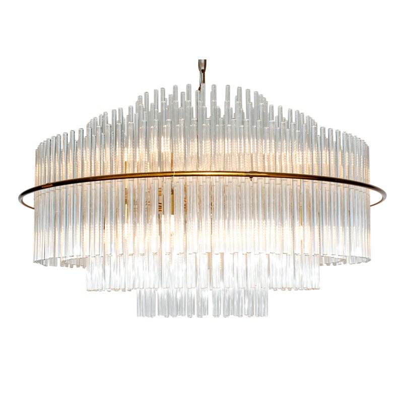 Люстра Nembus KEBO STILL ROUND CHANDELIER Латунь Прозрачный Люстра Nembus KEBO STILL ROUND CHANDELIER Латунь Прозрачный в Барнауле | Loft Concept