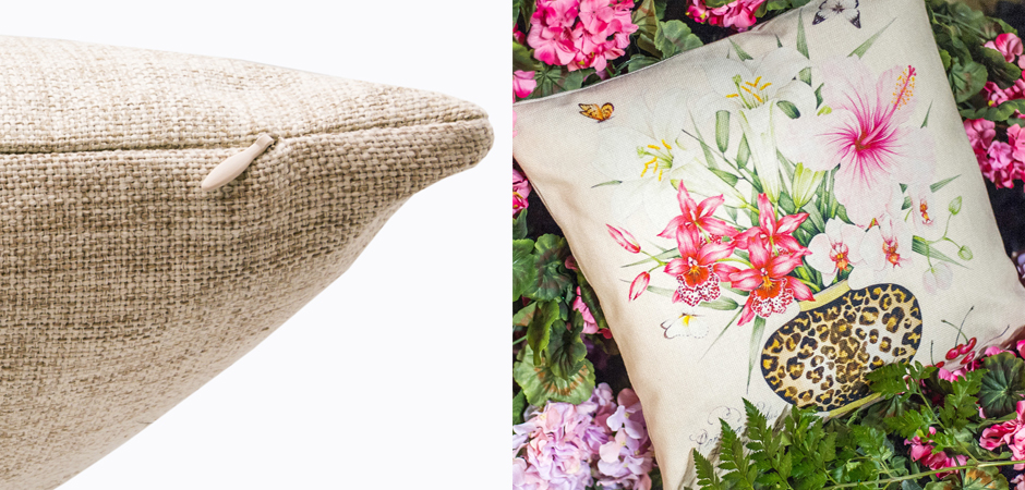 Декоративная подушка Hibiscus and Orchids Pillow Декоративная подушка Hibiscus and Orchids Pillow - Loft-Concept в Барнауле