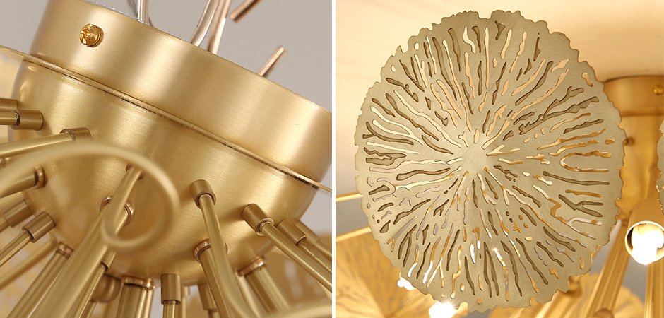 Потолочный светильник GLOBAL VIEWS LILY PAD ceiling lamp Потолочный светильник GLOBAL VIEWS LILY PAD ceiling lamp - Loft-Concept в Барнауле