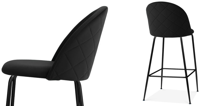 Барный стул Vendramin Bar Stool black Барный стул Vendramin Bar Stool black - Loft-Concept в Барнауле
