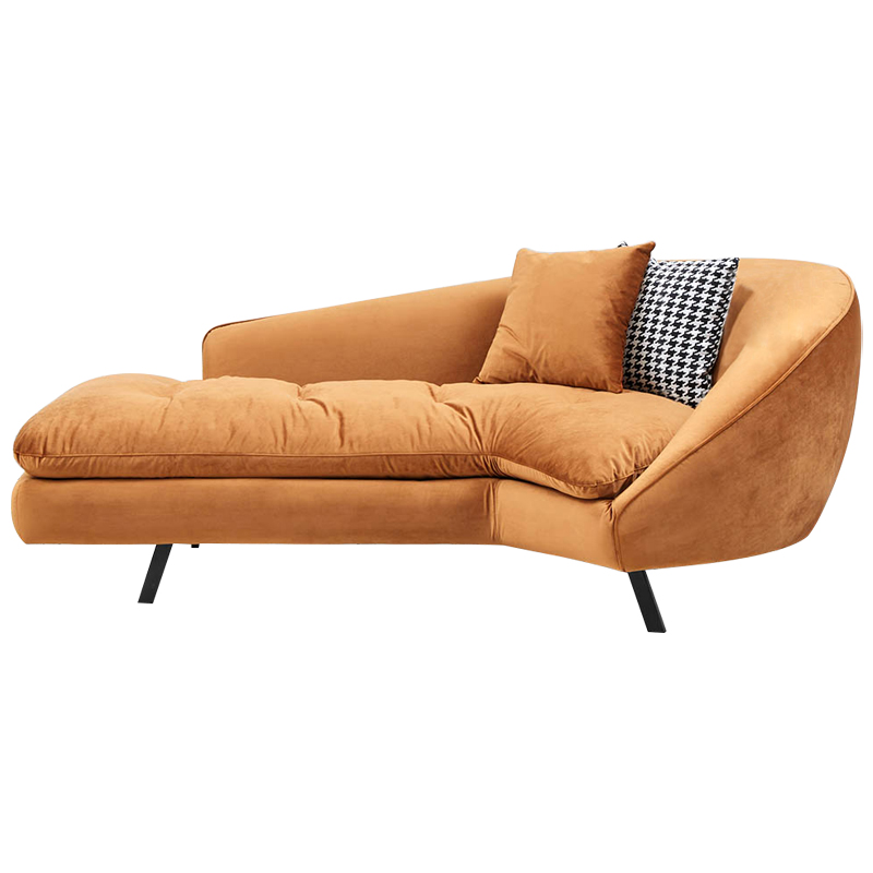 Диван Evangeline Caramel Sofa Карамель Черно-белый Диван Evangeline Caramel Sofa Карамель Черно-белый в Барнауле | Loft Concept