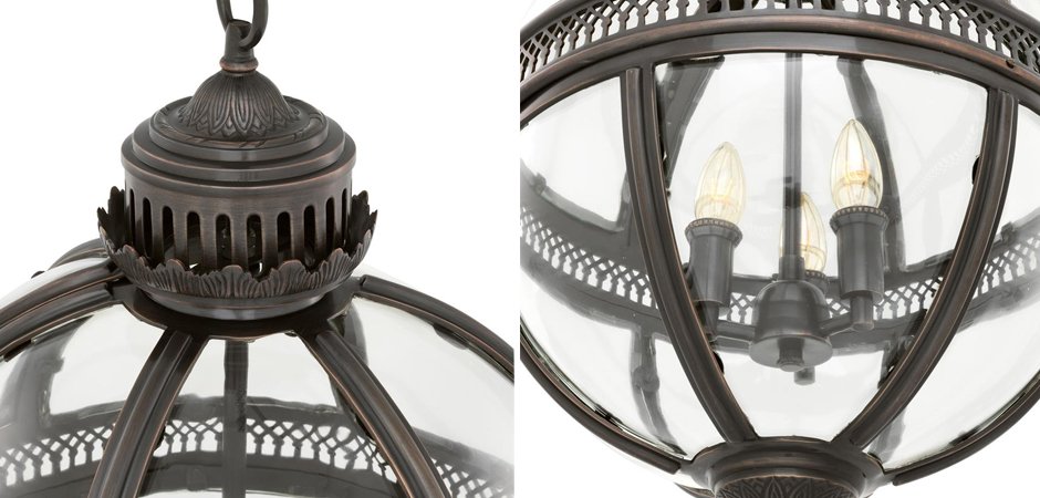 Люстра Lantern Residential Bronze M Люстра Lantern Residential Bronze M - Loft-Concept в Барнауле