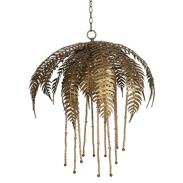 Люстра Thin Palm Chandelier Золотой Люстра Thin Palm Chandelier Золотой в Барнауле | Loft Concept