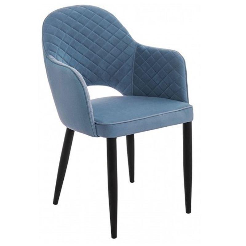 Стул Sharron Chair blue Синий Черный Стул Sharron Chair blue Синий Черный в Барнауле | Loft Concept