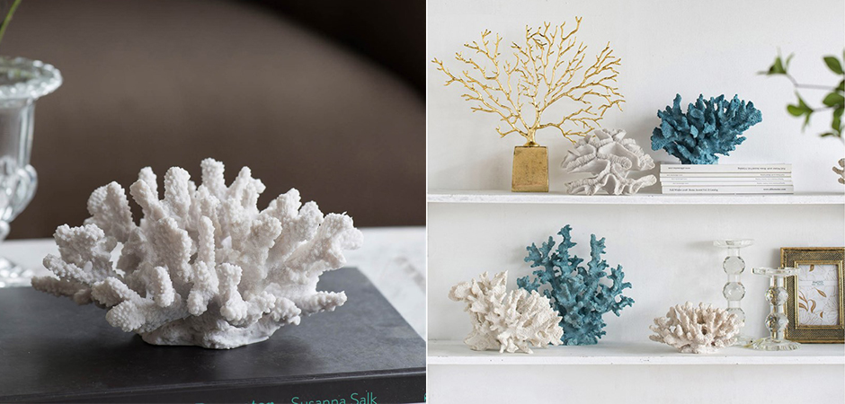 Статуэтка Coral Decor белый коралл Статуэтка Coral Decor белый коралл - Loft-Concept в Барнауле