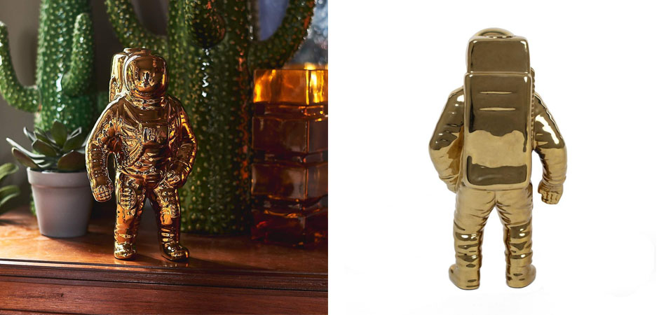 Ваза Seletti Cosmic Diner Starman Gold Ваза Seletti Cosmic Diner Starman Gold - Loft-Concept в Барнауле
