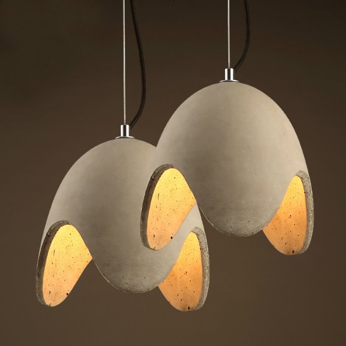 Подвесной светильник Art Concrete Helmet Подвесной светильник Art Concrete Helmet в Барнауле | Loft Concept