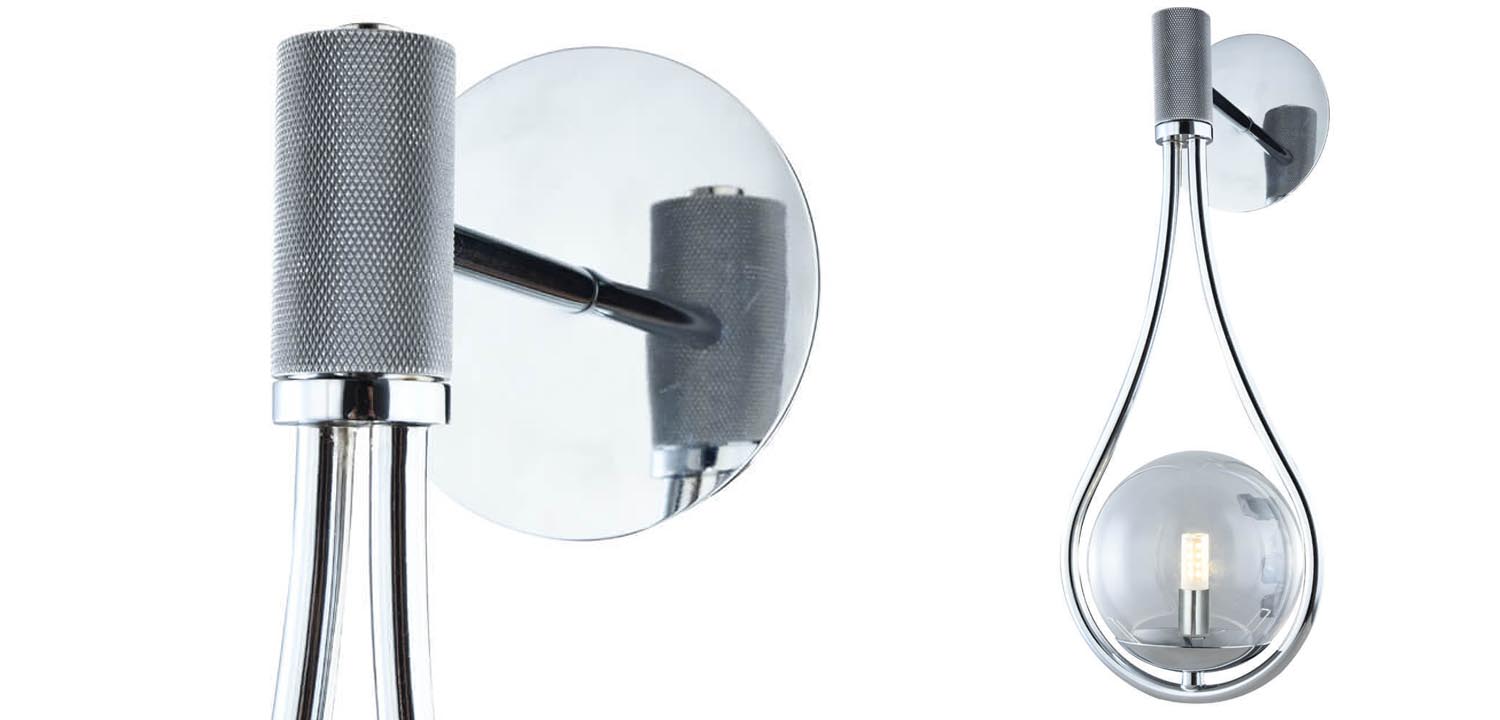 Бра B.LUX C Ball chrome - фото