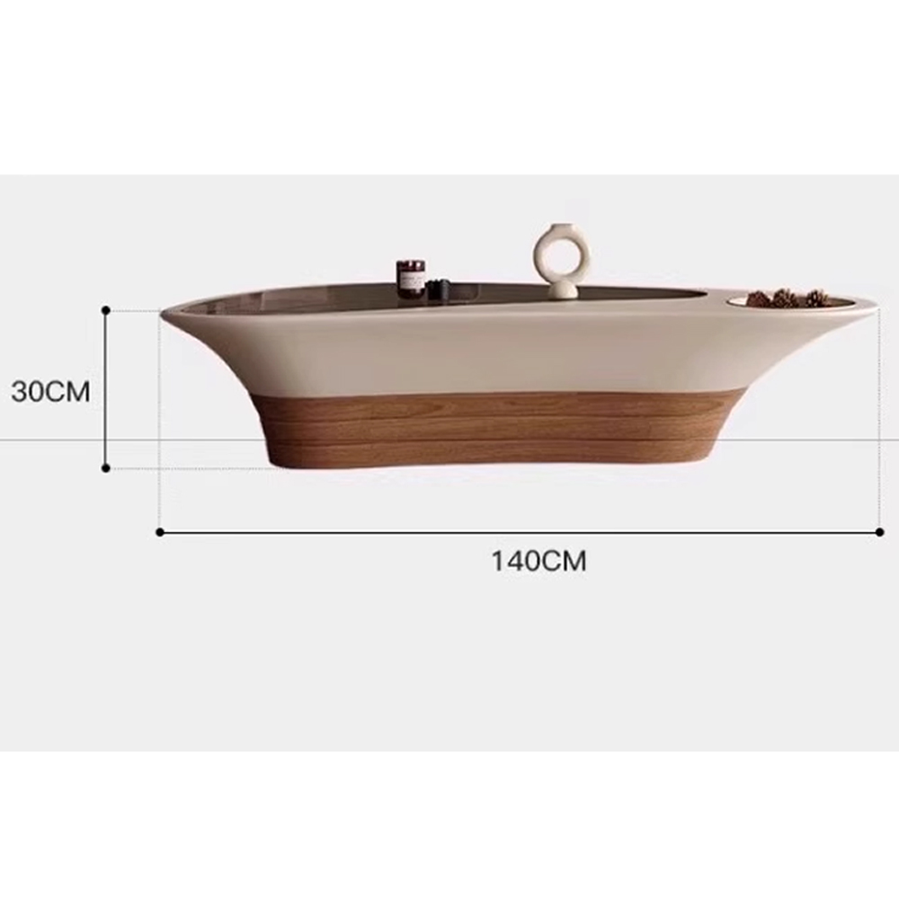 Журнальный столик фигурный со стеклянной столешницей Table Drop Журнальный столик фигурный со стеклянной столешницей Table Drop в Барнауле