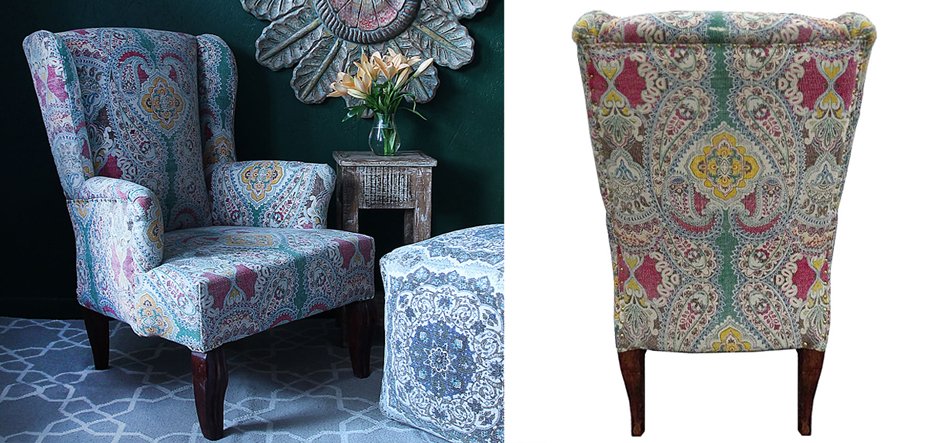 Кресло с орнаментом Paisley Chair Кресло с орнаментом Paisley Chair - Loft-Concept в Барнауле