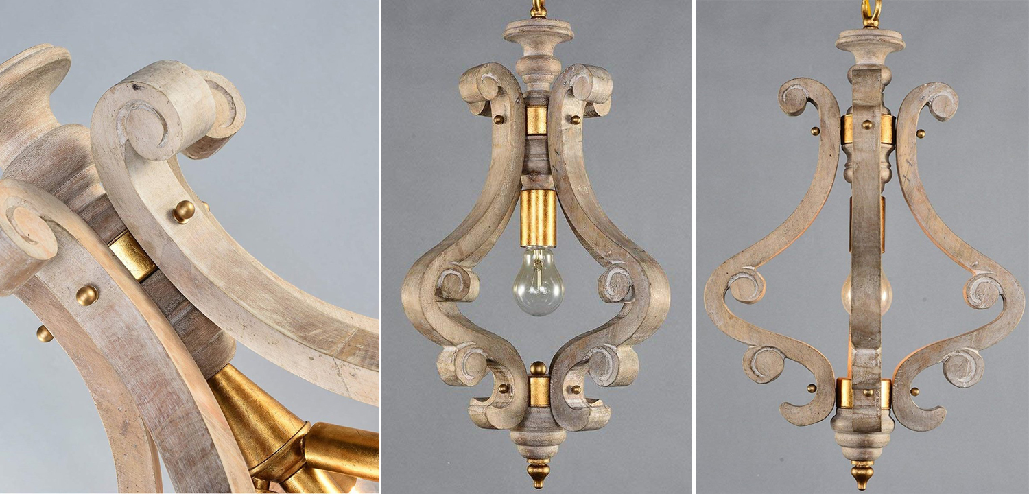 Подвесной светильник Santu Provence Hanging lamp - фото