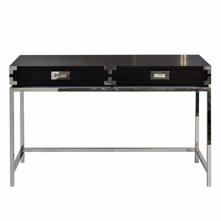 Рабочий стол Black Grace Desk Нержавеющая сталь Черный Рабочий стол Black Grace Desk Нержавеющая сталь Черный в Барнауле | Loft Concept