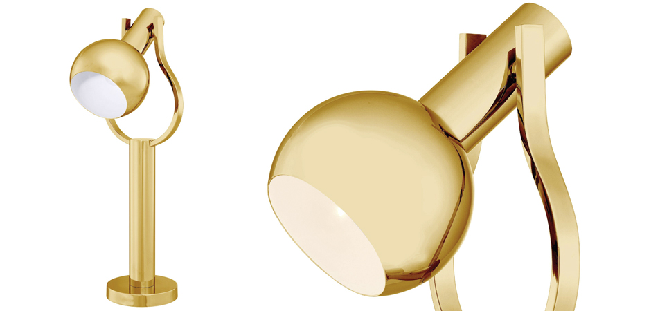 Настольная лампа Eichholtz Table Lamp Jaques Gold Настольная лампа Eichholtz Table Lamp Jaques Gold - Loft-Concept в Барнауле