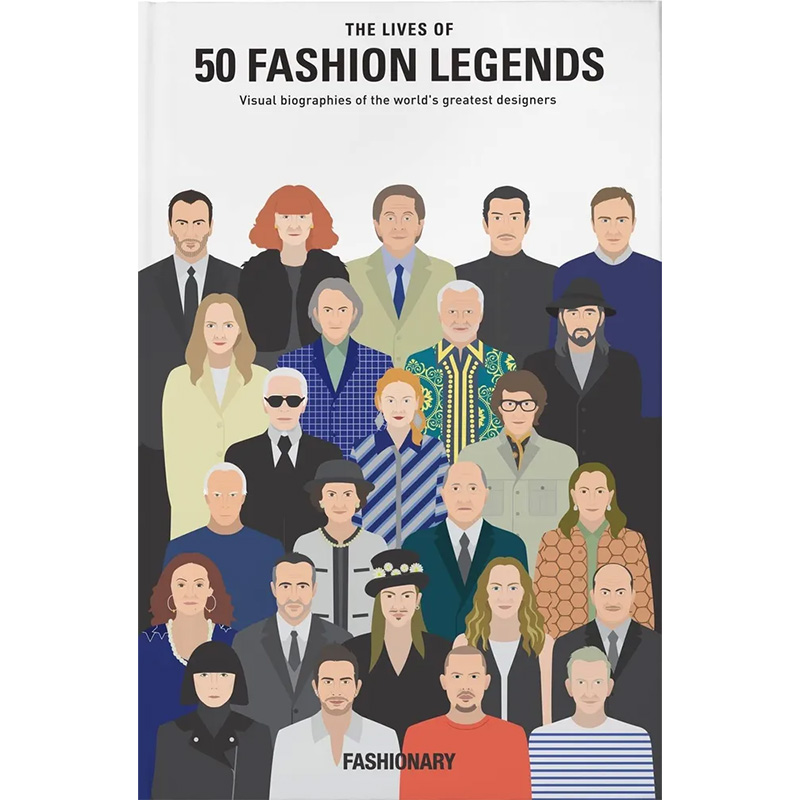 The Lives of 50 Fashion Legends Белый Мульти The Lives of 50 Fashion Legends Белый Мульти в Барнауле | Loft Concept