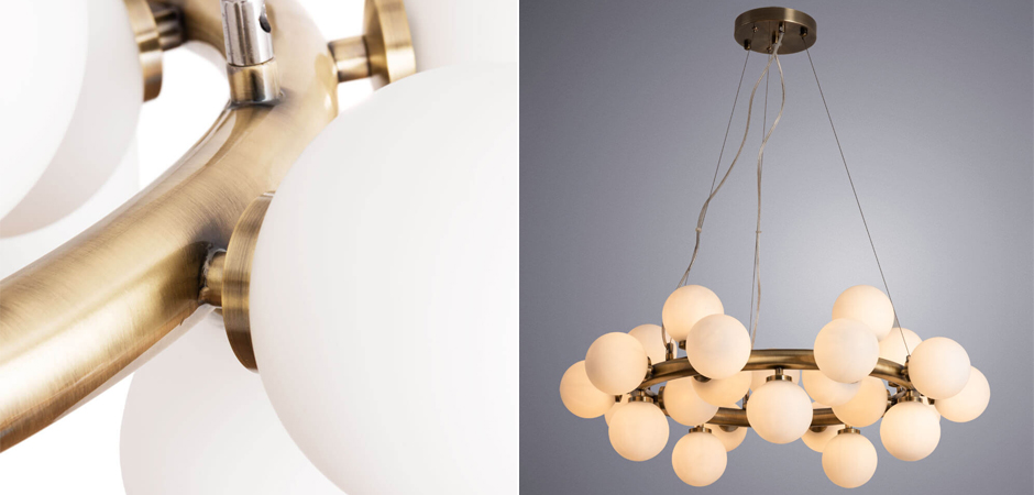 Люстра Bagel Bubble Chandelier 25 Люстра Bagel Bubble Chandelier 25 - Loft-Concept в Барнауле