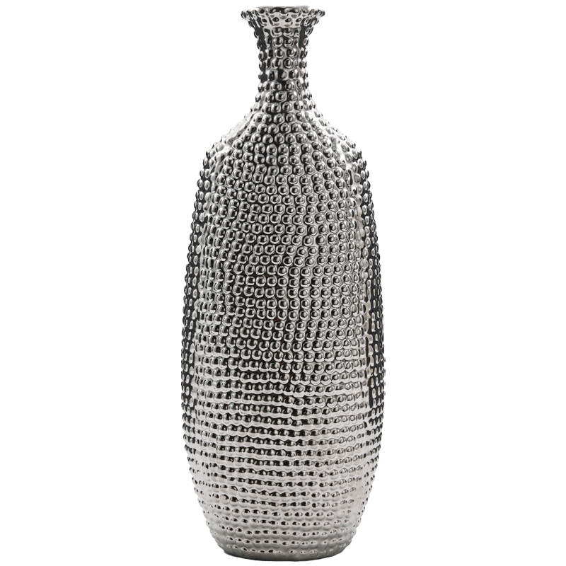 Декоративная ваза Silver Pearle Серебряный Декоративная ваза Silver Pearle Серебряный в Барнауле | Loft Concept