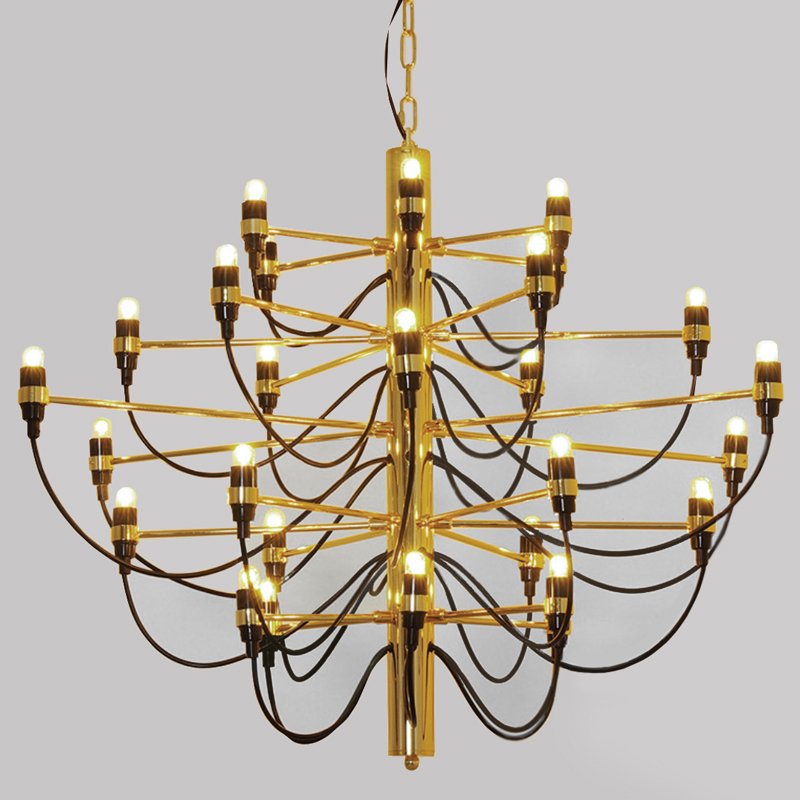 Люстра Flos 2097 30 Brass Gold by Gino Sarfatti Латунь Люстра Flos 2097 30 Brass Gold by Gino Sarfatti Латунь в Барнауле | Loft Concept