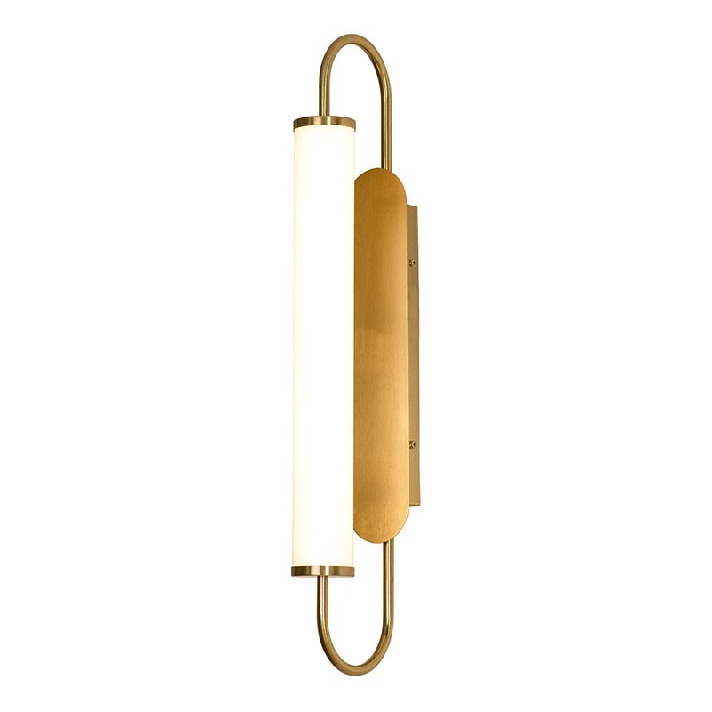 Бра Nigel Wall Lamp Белый матовое золото Бра Nigel Wall Lamp Белый матовое золото в Барнауле | Loft Concept