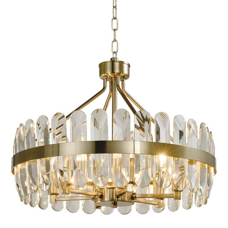 Люстра Genesia Chandelier Золотой Прозрачный (Transparent) Люстра Genesia Chandelier Золотой Прозрачный (Transparent) в Барнауле | Loft Concept