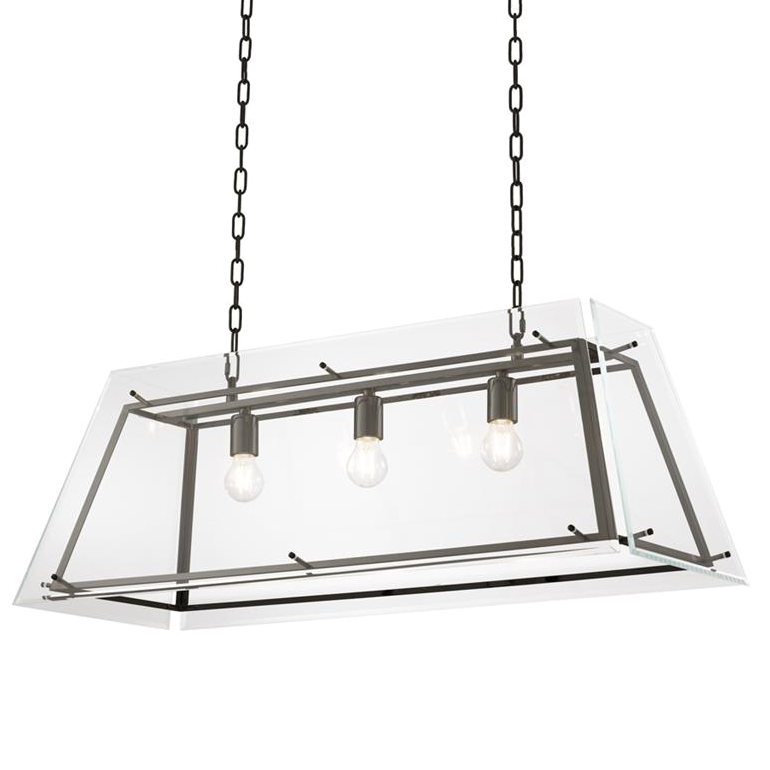 Люстра Chandelier Azure L Bronze Темная бронза Прозрачный (Transparent) Люстра Chandelier Azure L Bronze Темная бронза Прозрачный (Transparent) в Барнауле | Loft Concept
