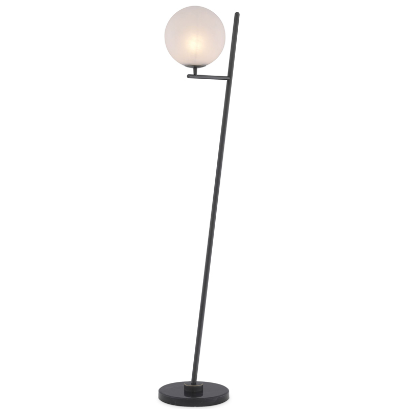 Торшер Eichholtz Floor Lamp Flynn Bronze Темная бронза Белый Черный Мрамор Nero Торшер Eichholtz Floor Lamp Flynn Bronze Темная бронза Белый Черный Мрамор Nero в Барнауле | Loft Concept
