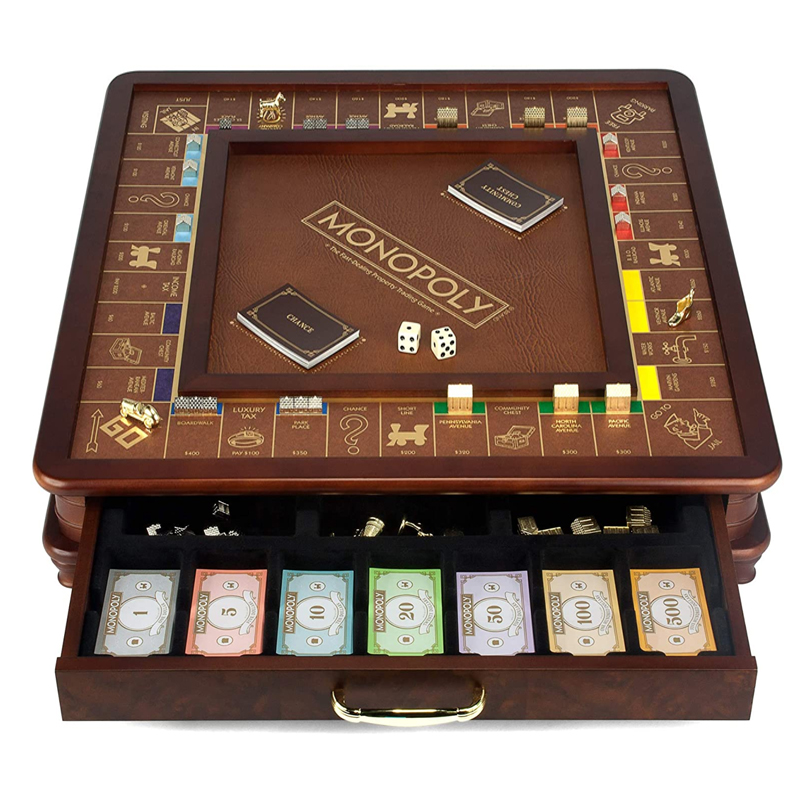 Подарочная Большая "Монополия" Luxe Monopoly Game Коричневый Подарочная Большая "Монополия" Luxe Monopoly Game Коричневый в Барнауле | Loft Concept