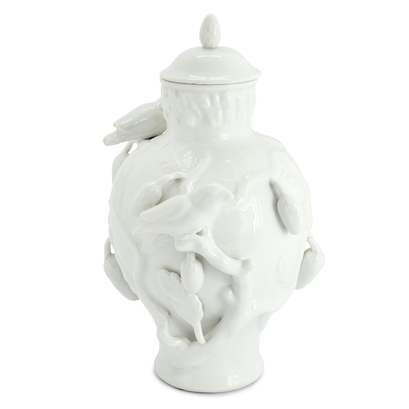 Ваза JAR KRIZIA PORCELAIN Белый Ваза JAR KRIZIA PORCELAIN Белый в Барнауле | Loft Concept