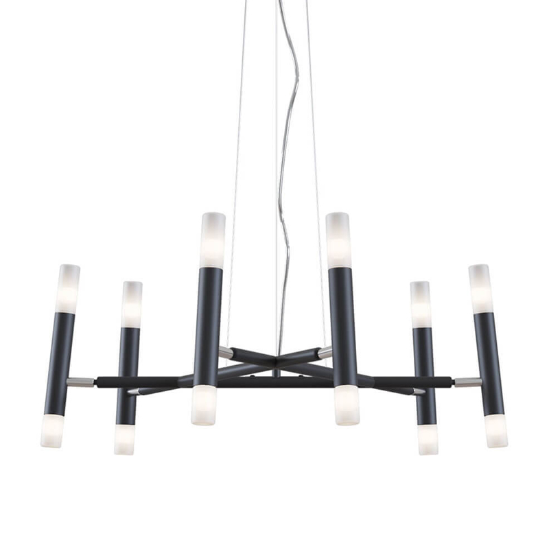 Люстра Arnaut Chandelier 12 Черный в Барнауле | Loft Concept 