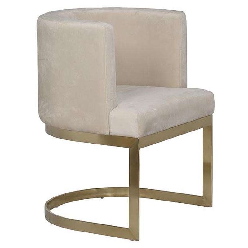 Стул Disalia Chair beige Бежевый Золотой Стул Disalia Chair beige Бежевый Золотой в Барнауле | Loft Concept