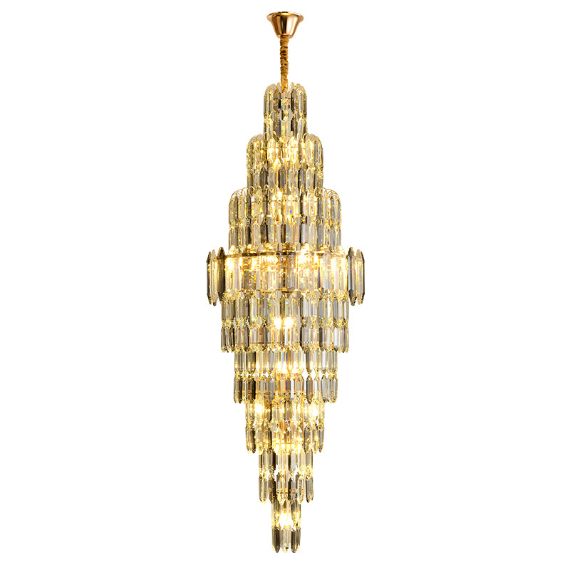 Большая многоярусная люстра Odeon Cascade Chandelier Золотой Прозрачное Стекло Большая многоярусная люстра Odeon Cascade Chandelier Золотой Прозрачное Стекло в Барнауле | Loft Concept