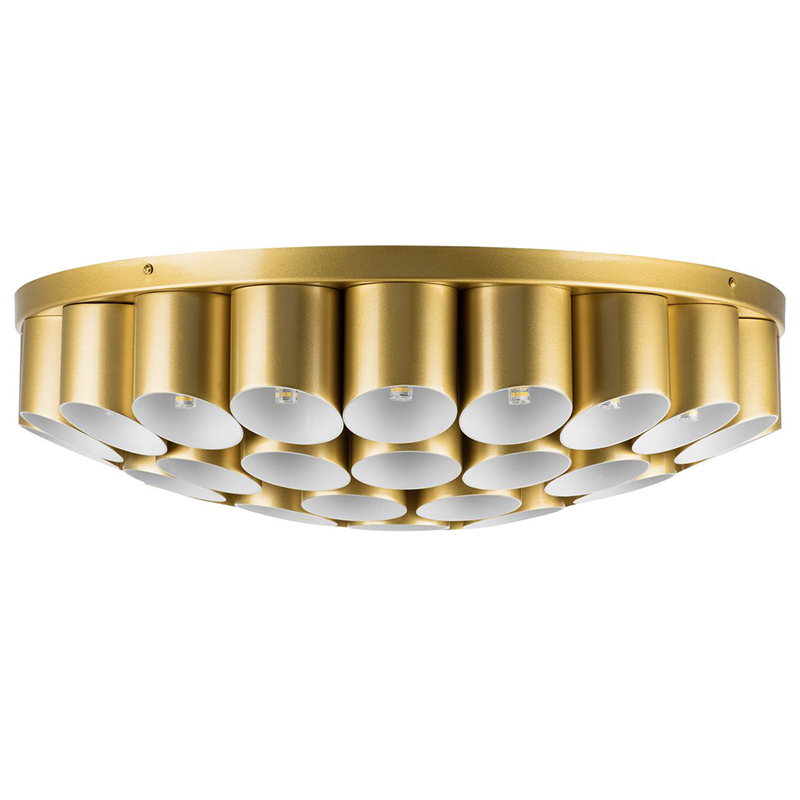 Потолочный светильник Garbi Gold Pipe Organ Ceiling Lamp 40 Золотой Белый Потолочный светильник Garbi Gold Pipe Organ Ceiling Lamp 40 Золотой Белый в Барнауле | Loft Concept