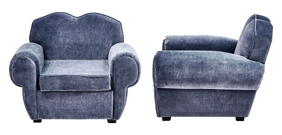 Кресло Braganza Chair Dusty Blueberry Кресло Braganza Chair Dusty Blueberry - Loft-Concept в Барнауле